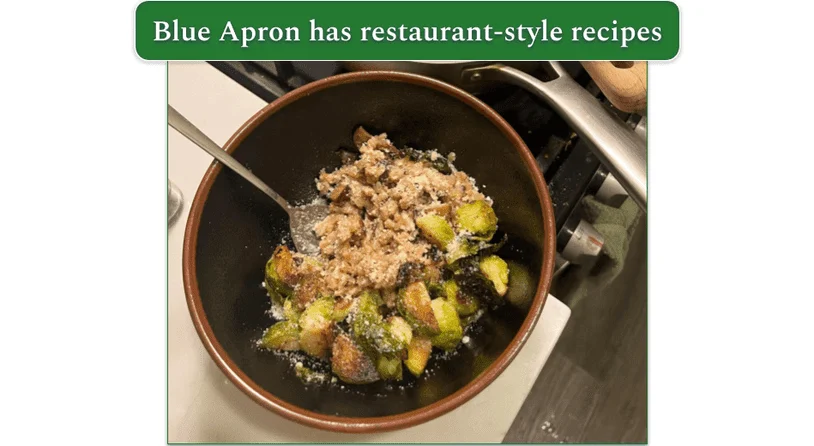 Blue Apron’s Mushroom Farrotto