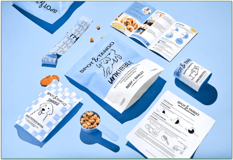 Spot & Tango also offers treats and supplements