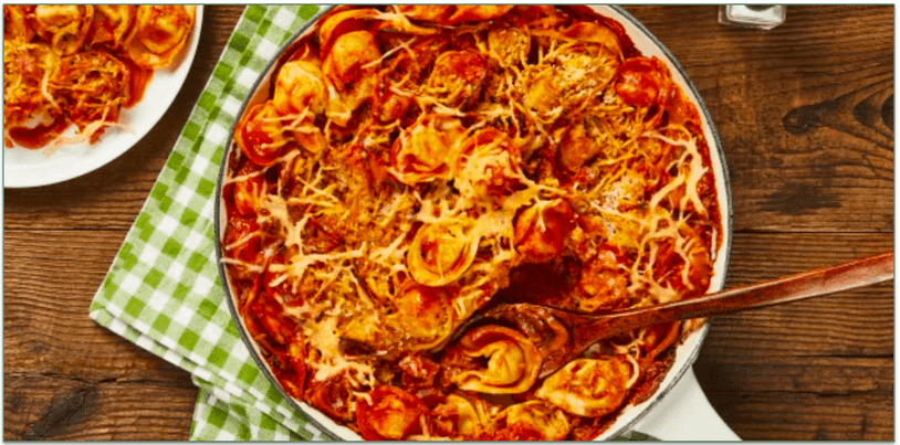 HelloFresh's One-Pan Trattoria Tortellini Bake