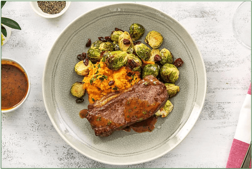 Sweetheart's New York Strip Steak by HelloFresh