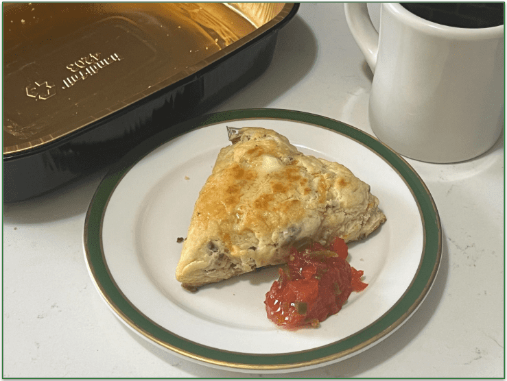 Marley Spoon’s Bacon Cheddar Buttermilk Scones