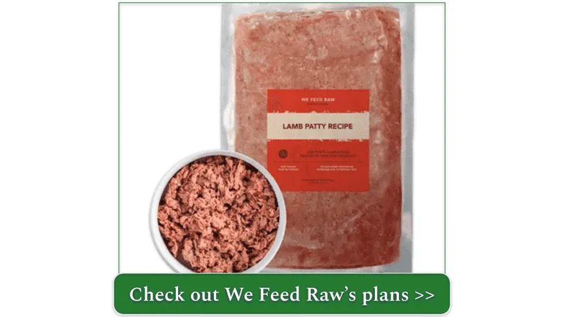 We Feed Raw's Lamb Patty Recipe