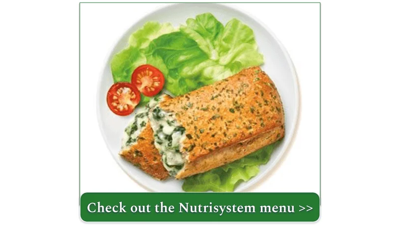 Nutrisystem's Spinach and Cheese Pretzel Melt