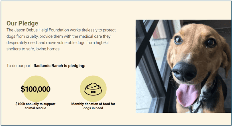 Badlands Ranch raises funds to support dogs in need