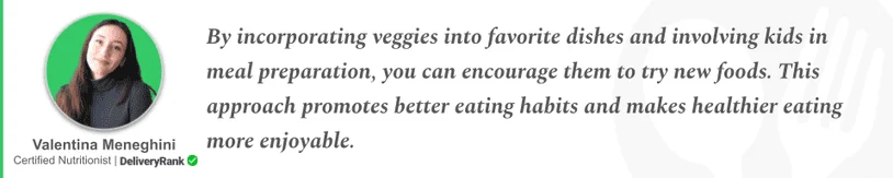 Quote from our certified nutritionist