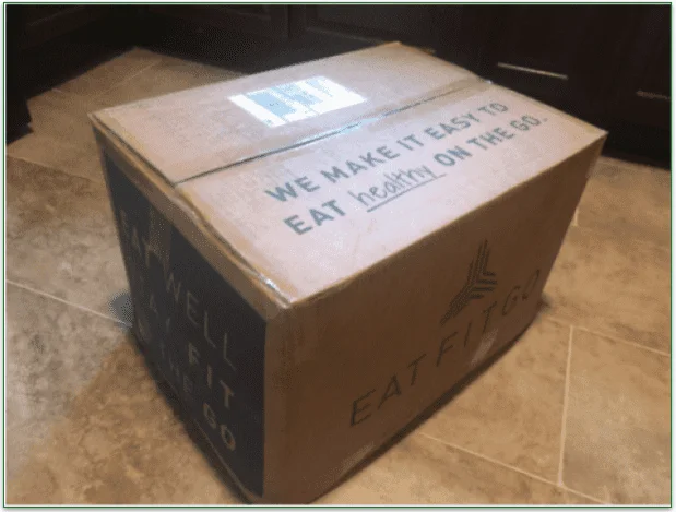 The Eat Fit Go delivery box