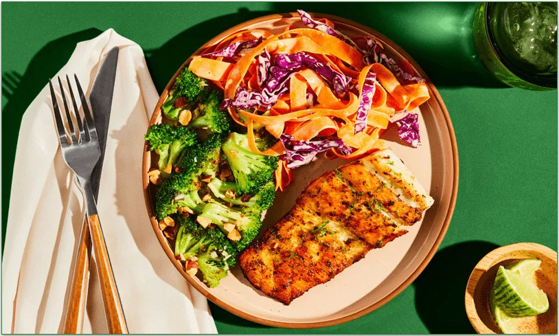 Green Chef's Cuban-Spiced Barramundi