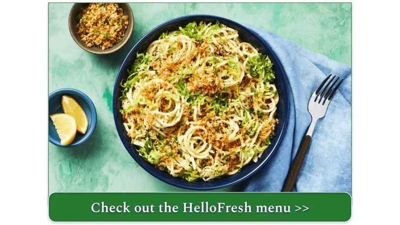 HelloFresh's Lemony Spaghetti with Chicken Sausage