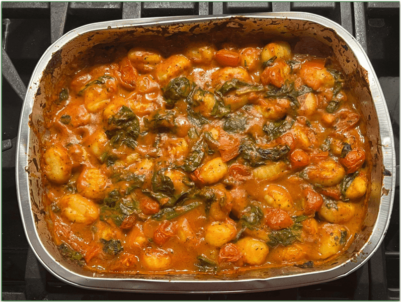 Blue Apron’s Ready To Cook Cheesy Tomato Gnocchi