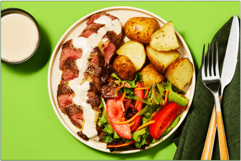 HelloFresh's Down Home Steak ’n’ Potatoes