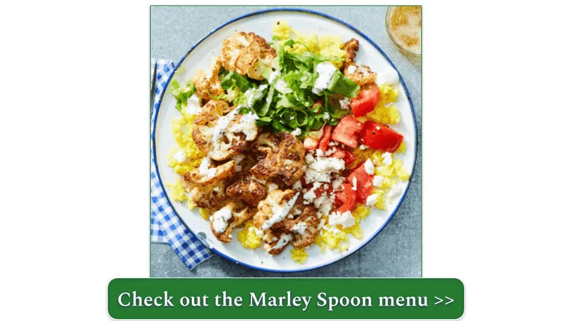 Marley Spoon's NYC Halal Cart-Style Cauliflower