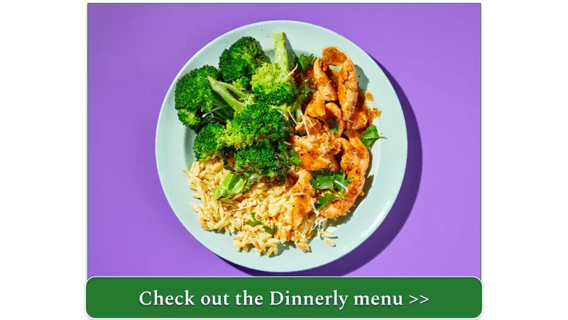 Dinnerly's Garlic Butter Chicken & Parmesan Orzo