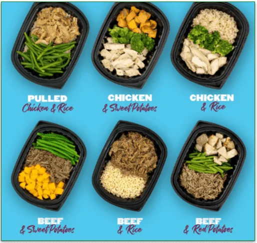 The Gluten-Free plan offers meals without gluten