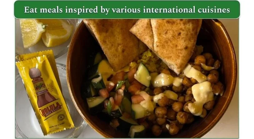 HelloFresh's Street Cart-Style Chickpea Bowls