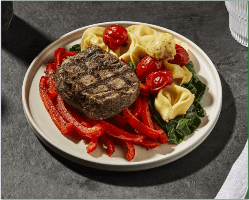Factor's Roasted Red Pepper Filet Mignon