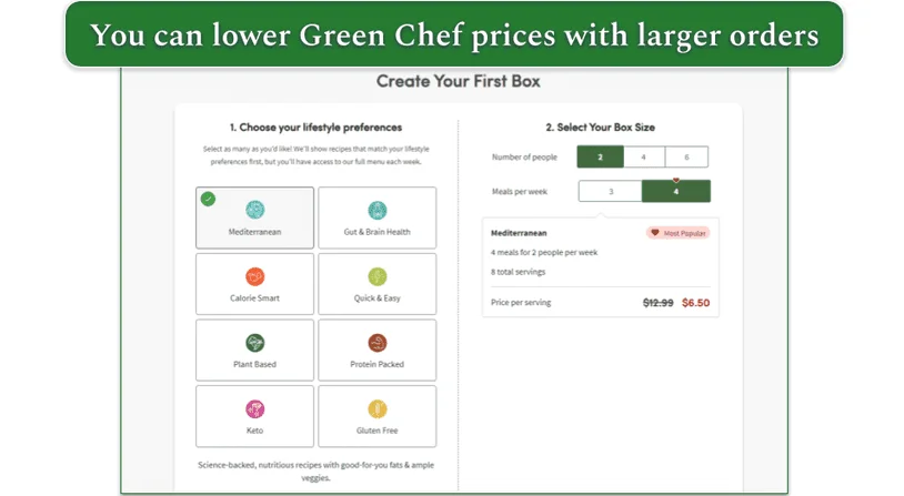 Screenshot of Gobble's chatbot offering options including order tracking and how to use the chatbot
