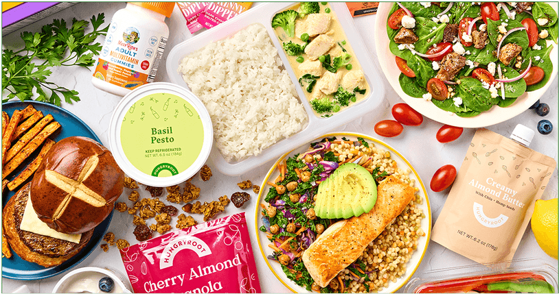 Check out the Hungryroot menu