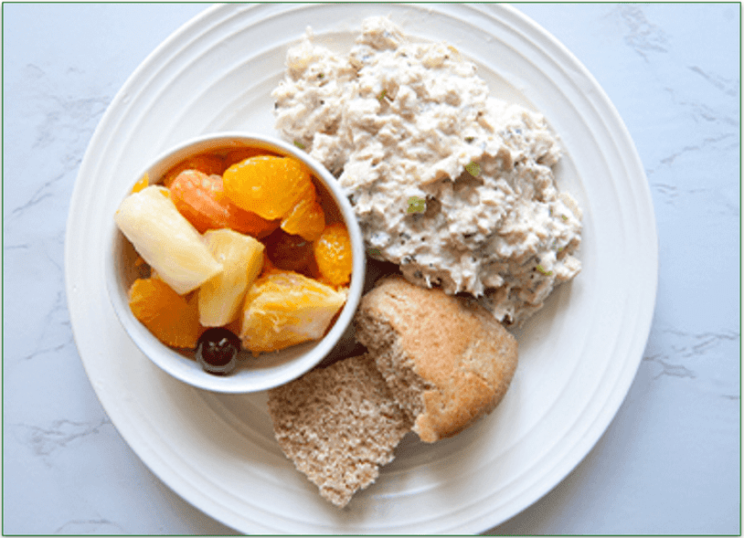 Diet-to-Go's Orlean's Tuna Salad dish