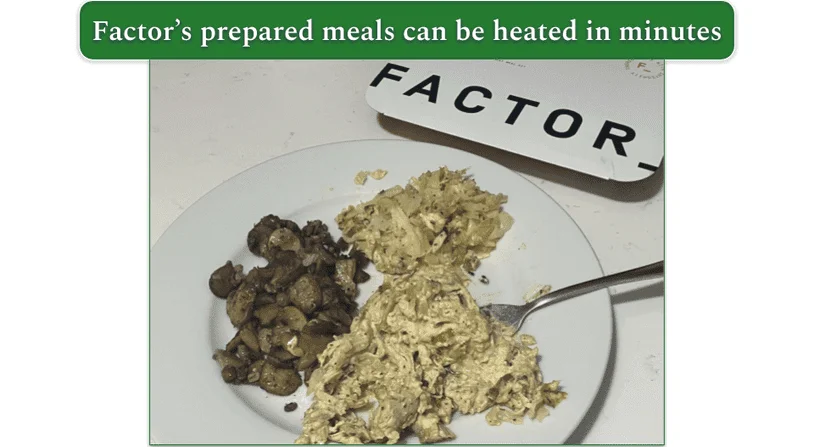 Factor’s Dijon Cream Chicken Thighs