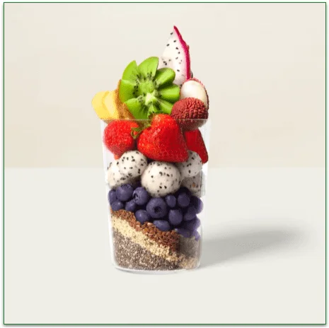 Revive Superfoods' Dragon Fruit & Strawberry smoothie