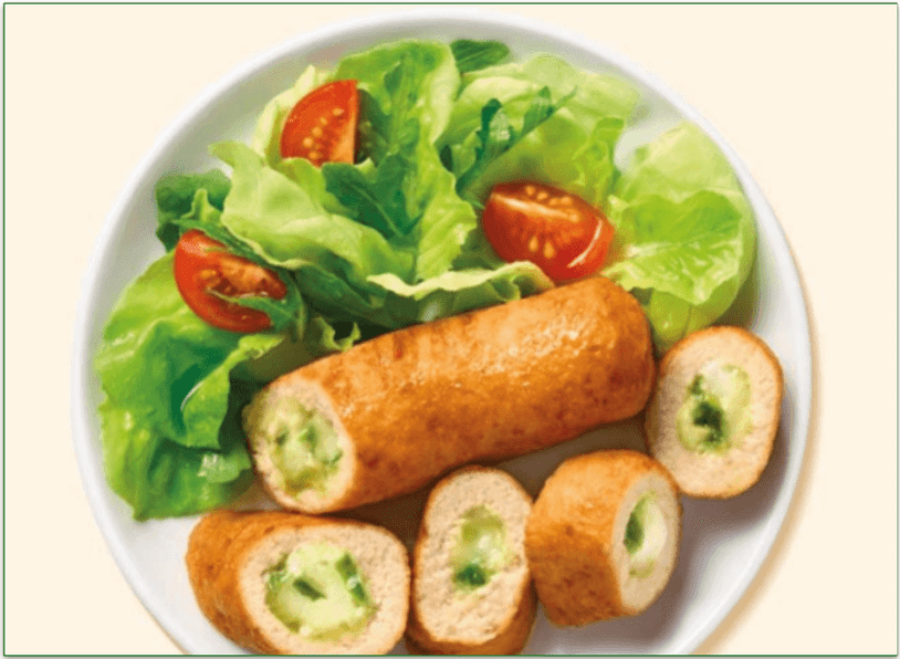 Example of a healthy Nutrisystem dish with side salad