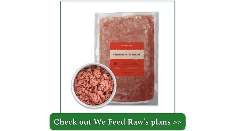 We Feed Raw's Venison Patty Recipe