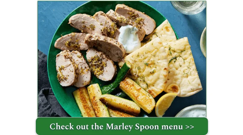 Marley Spoon's Greek Pork Tenderloin