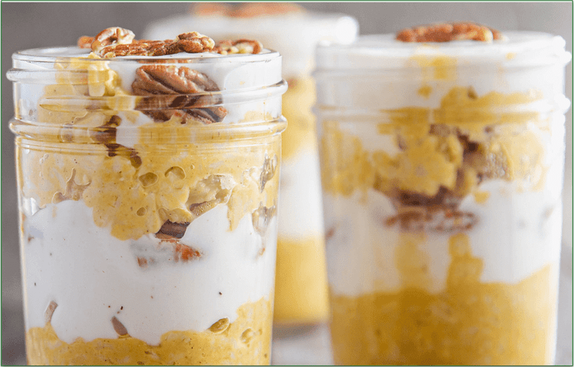 Purple Carrot's Pumpkin Overnight Oats