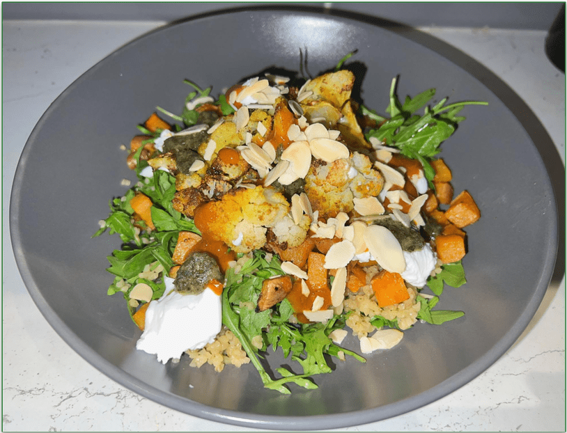 Green Chef’s Harissa and Zhoug Cauliflower