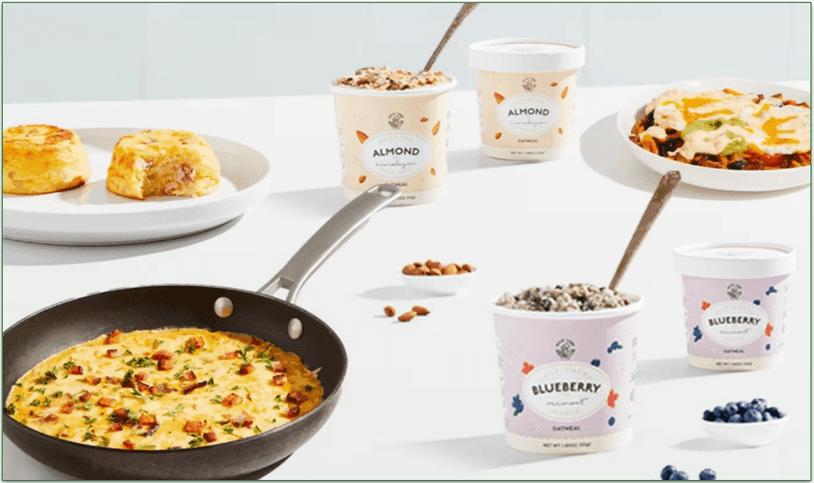 Green Chef's Breakfasts for the Week bundle