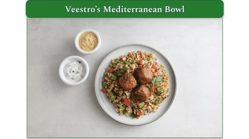 Image of The Mediterranean Bowl from Veestro