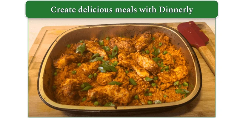 Our reviewers image of chicken tikka masala