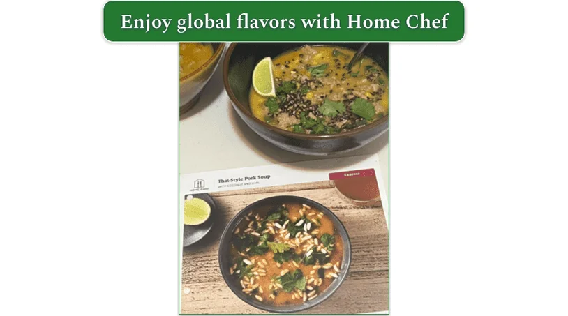 Home Chef’s Thai-Style Pork Soup