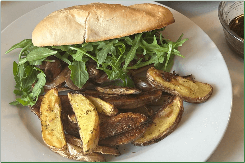 HelloFresh's Vegan Mushroom French Dip Sandwiches