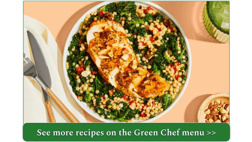 Green Chef's Garlic Honey Chicken