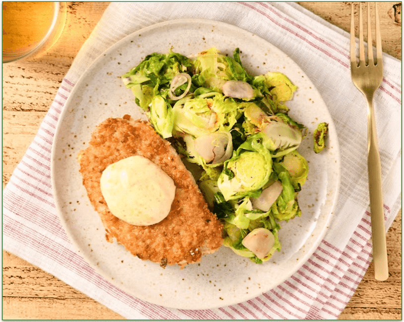 Home Chef's Pretzel-Crusted Pork Chop