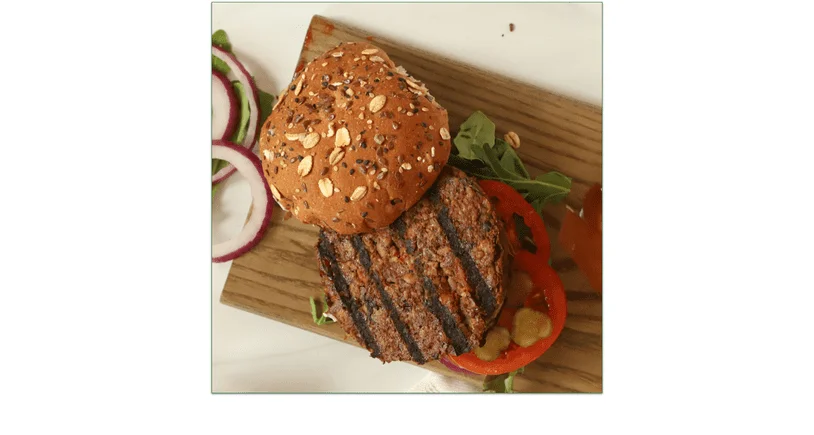 The High Protein Burger from MamaSezz