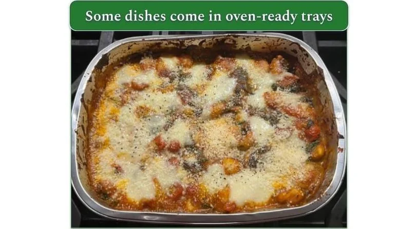 Blue Apron's Oven-Baked Cheesy Tomato Gnocchi