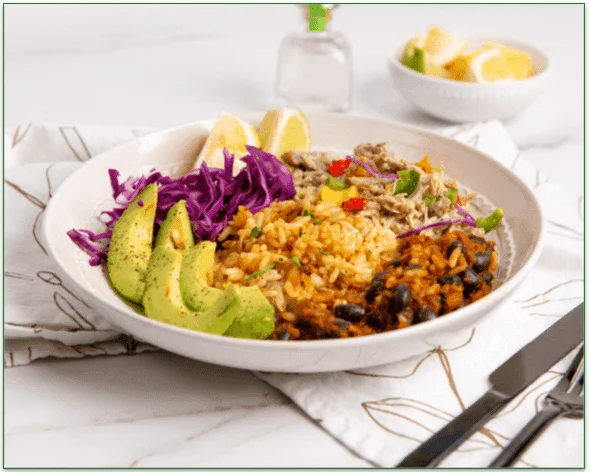 a screenshot of flexmeal pro's tequilas lime carnitas