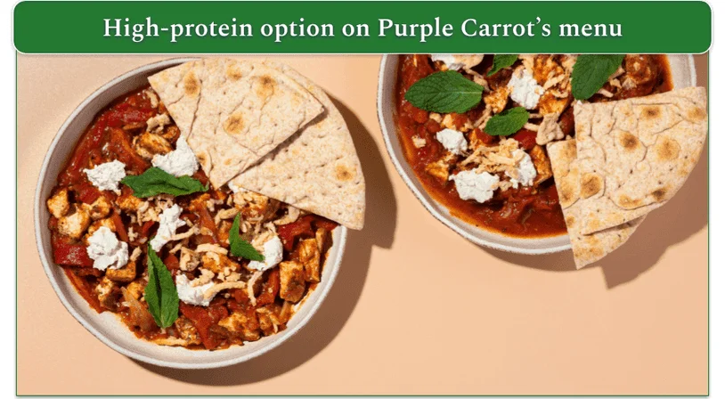 Purple Carrot's Roasted Red Pepper Shakshuka