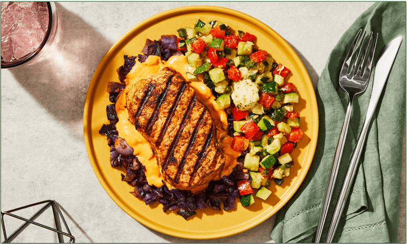 Factor's Chipotle-Rubbed Pork Chop