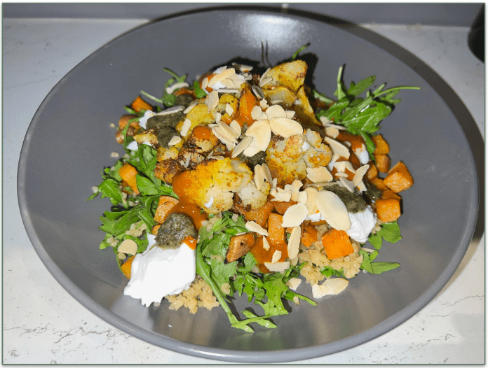 Green Chef’s Harissa and Zhoug Cauliflower