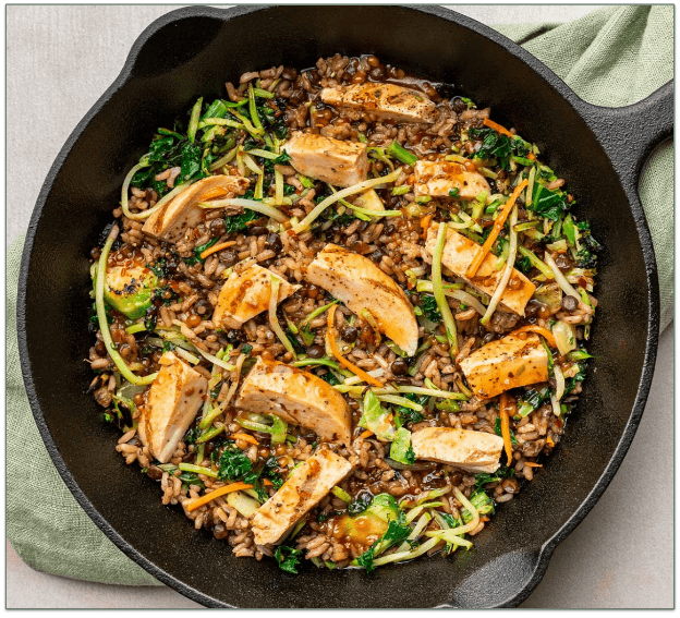 Hungryroot's Super Sesame Ginger Chicken Stir-Fry