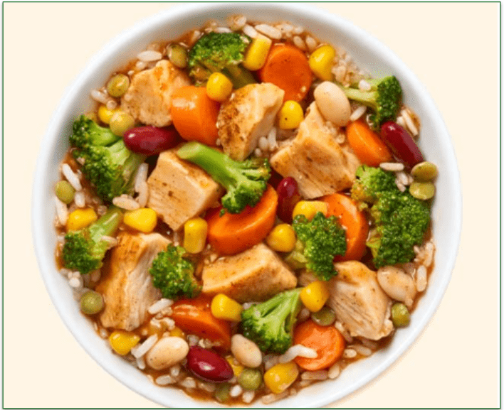 Nutrisystem's Chicken & Grain Bowl