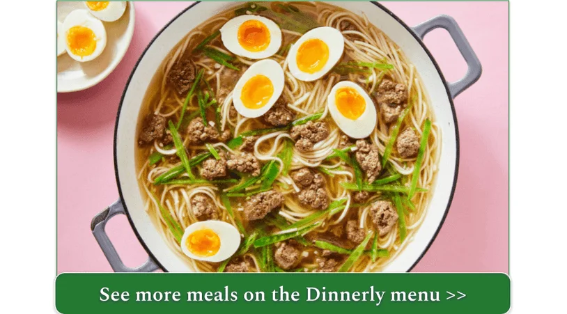 Beef Udon Noodle Soup from Dinnerly