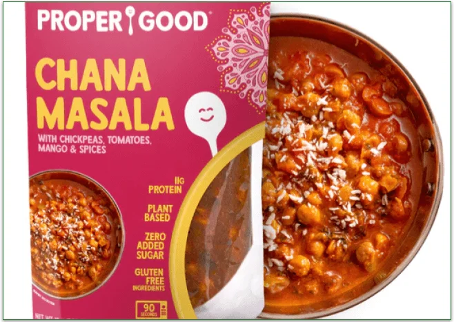 Chana Masala is 100% plant-based