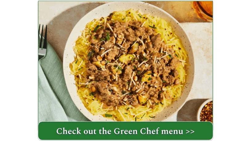 an image of green chef's Creamy Turkey Bolognese