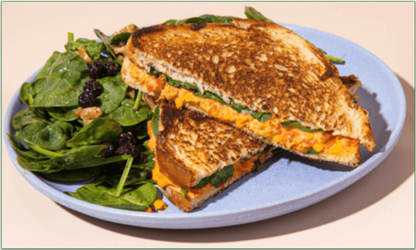 Purple Carrot's Pimento Grilled Cheese Sandwiches