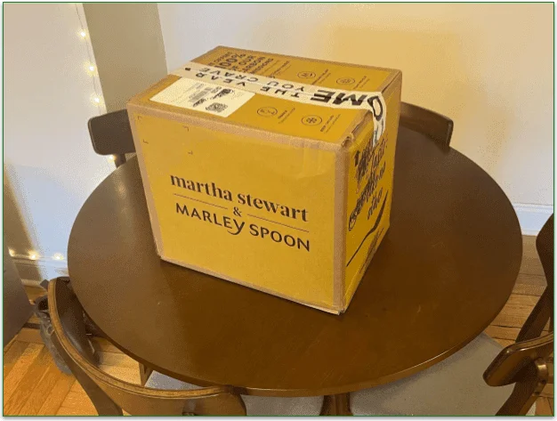 Unboxed Marley Spoon delivery