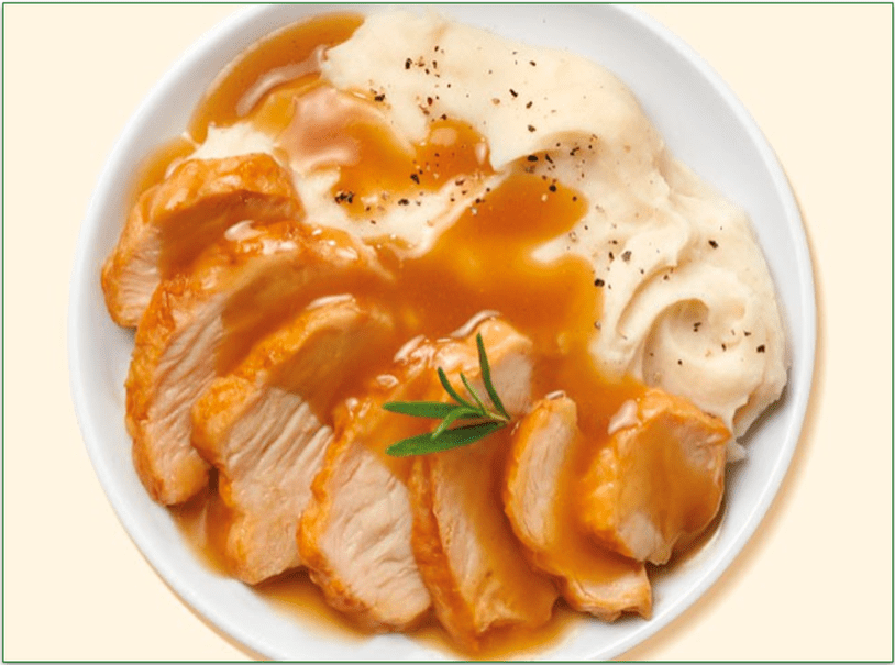 a screenshot of nutrisystem's Roasted Turkey Medallions